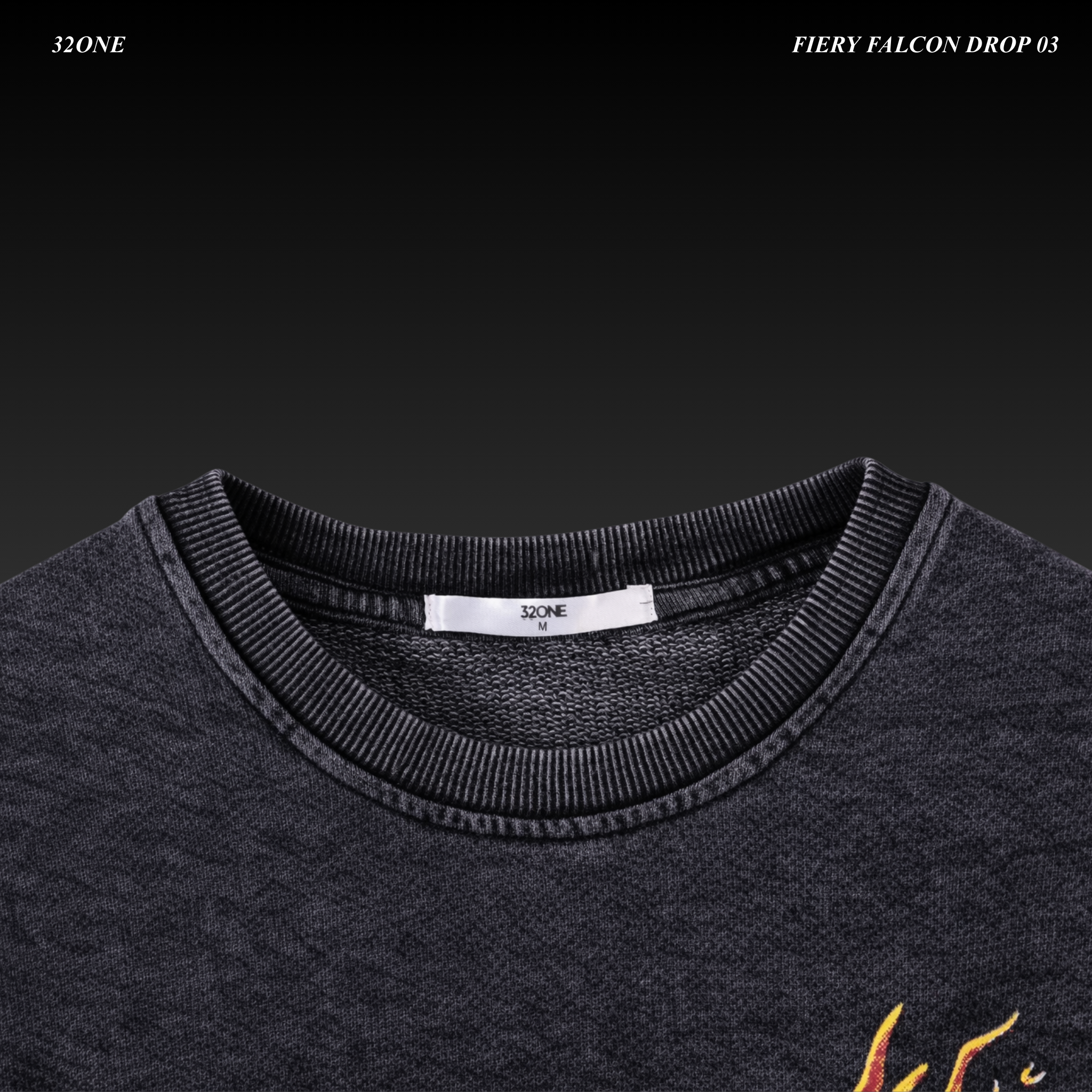 FIERY FALCON OVERSIZED TEE